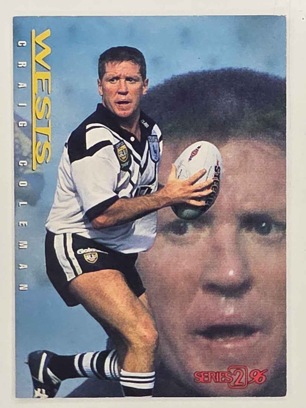 NRL 1996 Dynamic Series 2 Base Card #174 Craig Coleman Western Suburbs Magpies