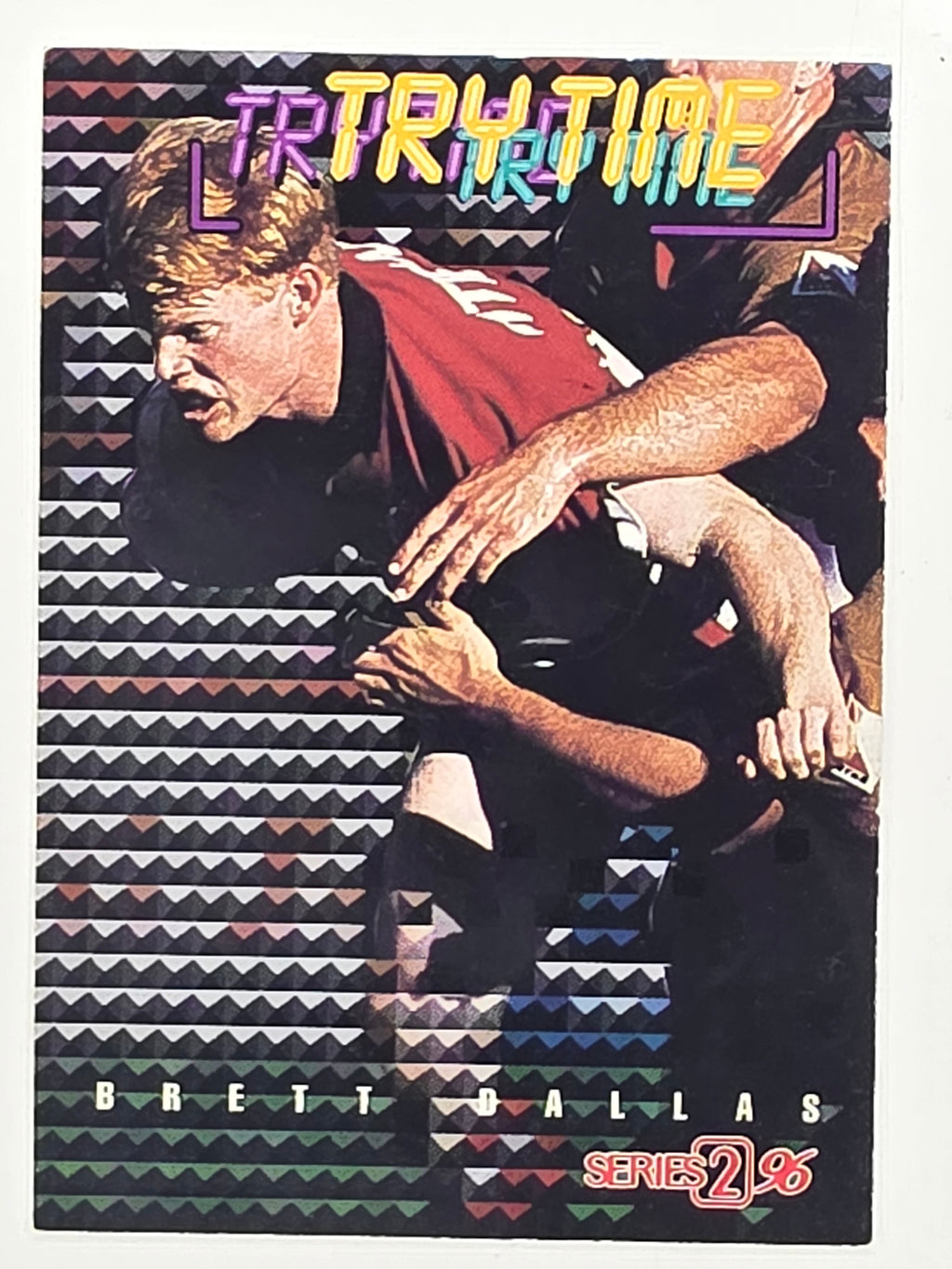 NRL 1996 Dynamic Series 2 Base Card #188 Brett Dallas North Sydney Bears