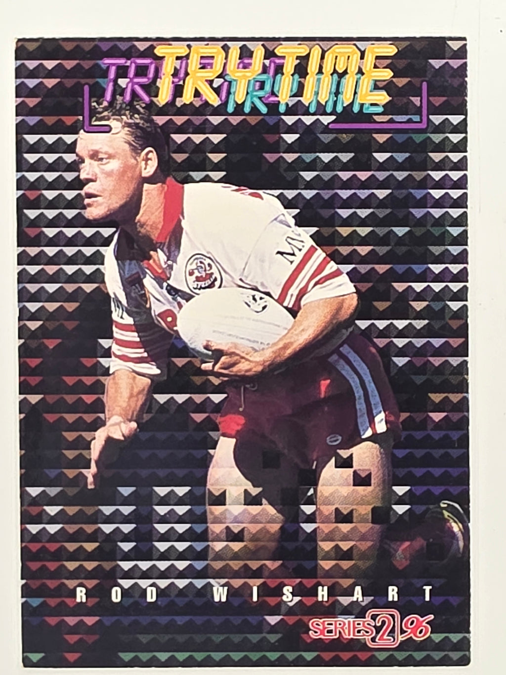 NRL 1996 Dynamic Series 2 Base Card #189 Rod Wishart Illawarra Steelers