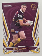 NRL 2023 Traders Titanium Base Card #002 Kurt Capewell Brisbane Broncos