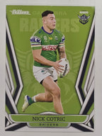NRL 2023 Traders Titanium Base Card #012 Nick Cotric Canberra Raiders