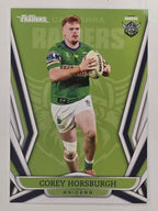 NRL 2023 Traders Titanium Base Card #013 Corey Horsburgh Canberra Raiders