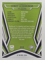 NRL 2023 Traders Titanium Base Card #013 Corey Horsburgh Canberra Raiders