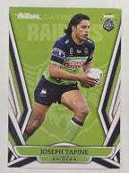 NRL 2023 Traders Titanium Base Card #016 Joseph Tapine Canberra Raiders