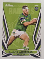 NRL 2023 Traders Titanium Base Card #018 Elliott Whitehead Canberra Raiders