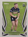 NRL 2023 Traders Titanium Base Card #020 Hudson Young Canberra Raiders
