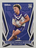 NRL 2023 Traders Titanium Base Card #025 Raymond Faitala-Mariner Canterbury Bankstown Bulldogs