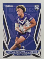 NRL 2023 Traders Titanium Base Card #025 Raymond Faitala-Mariner Canterbury Bankstown Bulldogs