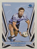 NRL 2023 Traders Titanium Base Card #032 Blayke Brailey Cronulla Sutherland Sharks
