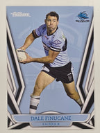 NRL 2023 Traders Titanium Base Card #033 Dale Finucane Cronulla Sutherland Sharks