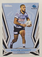 NRL 2023 Traders Titanium Base Card #035 William Kennedy Cronulla Sutherland Sharks