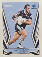 NRL 2023 Traders Titanium Base Card #039 Toby Rudolf Cronulla Sutherland Sharks