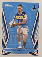 NRL 2023 Traders Titanium Base Card #048 Brian Kelly Gold Coast Titans