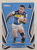 NRL 2023 Traders Titanium Base Card #049 Phillip Sami Gold Coast Titans