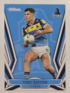NRL 2023 Traders Titanium Base Card #050 Toby Sexton Gold Coast Titans