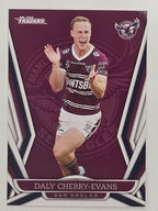 NRL 2023 Traders Titanium Base Card #053 Daly Cherry-Evans Manly Warringah Sea Eagles