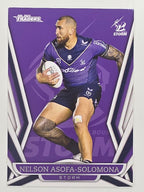 NRL 2023 Traders Titanium Base Card #062 Nelson Asofa-Solomona Melbourne Storm