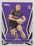 NRL 2023 Traders Titanium Base Card #066 Josh King Melbourne Storm
