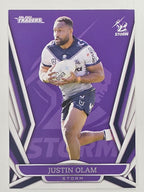 NRL 2023 Traders Titanium Base Card #069 Justin Olam Melbourne Storm