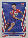 NRL 2023 Traders Titanium Base Card #079 Enari Tuala Newcastle Knights