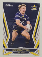 NRL 2023 Traders Titanium Base Card #082 Reuben Cotter North Queensland Cowboys