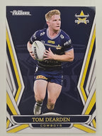 NRL 2023 Traders Titanium Base Card #083 Tom Dearden North Queensland Cowboys