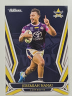 NRL 2023 Traders Titanium Base Card #086 Jeremiah Nanai North Queensland Cowboys