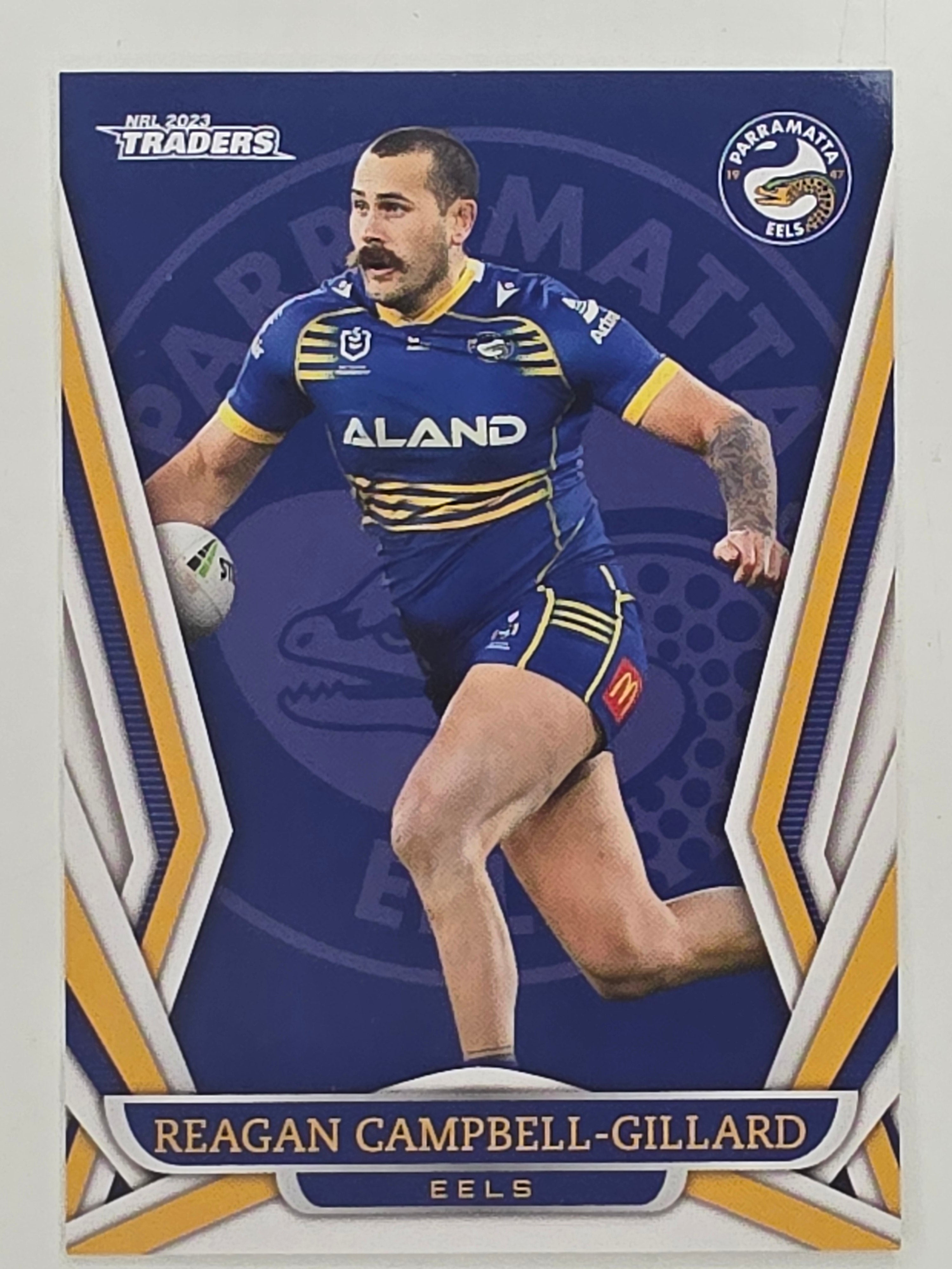 NRL 2023 Traders Titanium Base Card #093 Reagan Campbell-Gillard Parramatta Eels