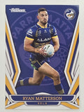 NRL 2023 Traders Titanium Base Card #096 Ryan Matterson Parramatta Eels