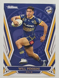 NRL 2023 Traders Titanium Base Card #099 Will Penisini Parramatta Eels