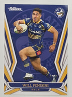 NRL 2023 Traders Titanium Base Card #099 Will Penisini Parramatta Eels