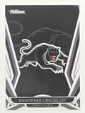 NRL 2023 Traders Titanium Base Card #101 Panthers Checklist Penrith Panthers