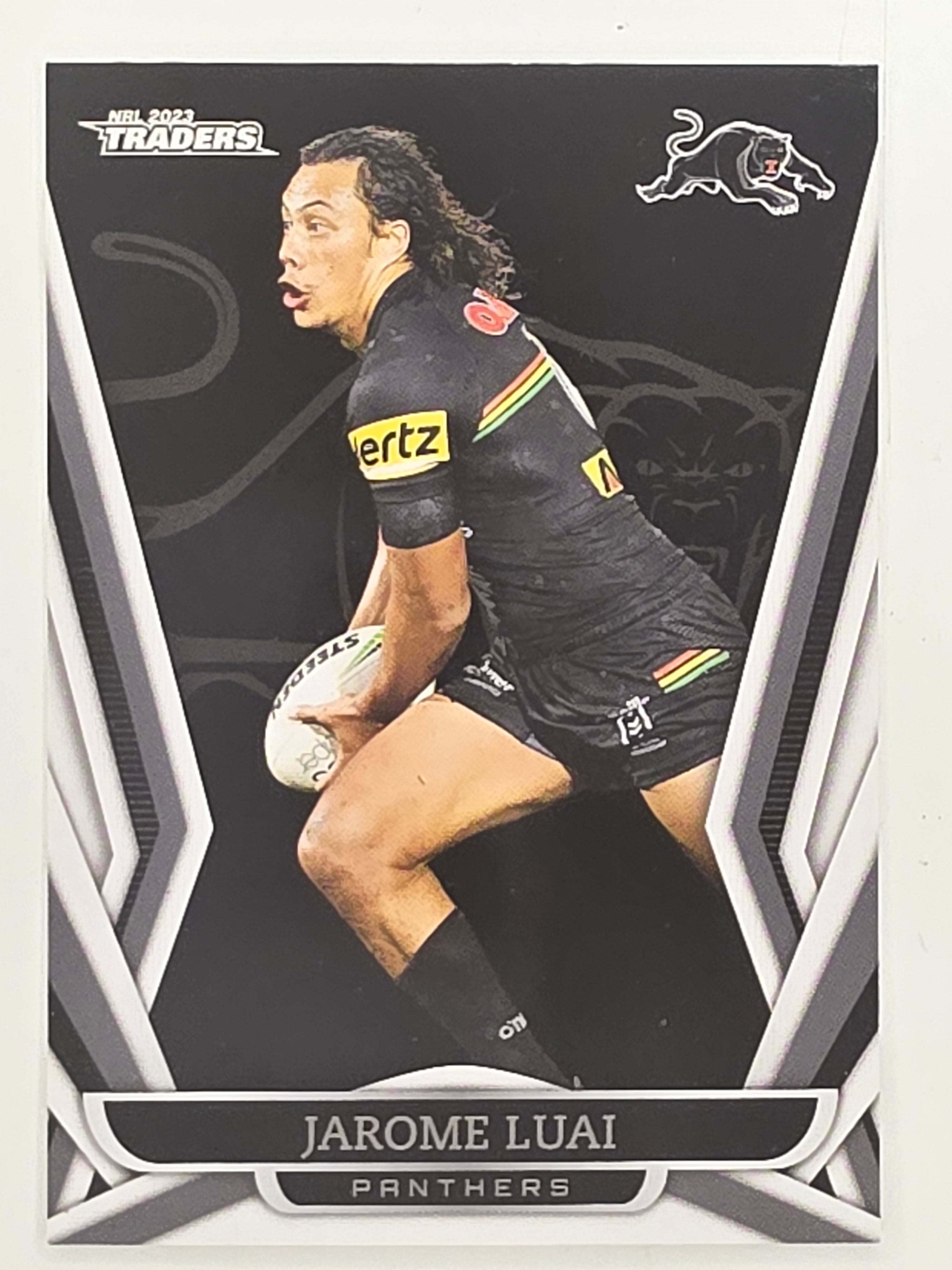 NRL 2023 Traders Titanium Base Card #106 Jarome Luai Penrith Panthers