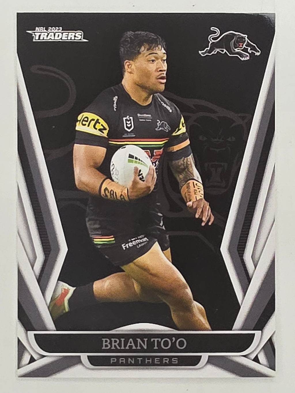 NRL 2023 Traders Titanium Base Card #109 Brian To’o Penrith Panthers