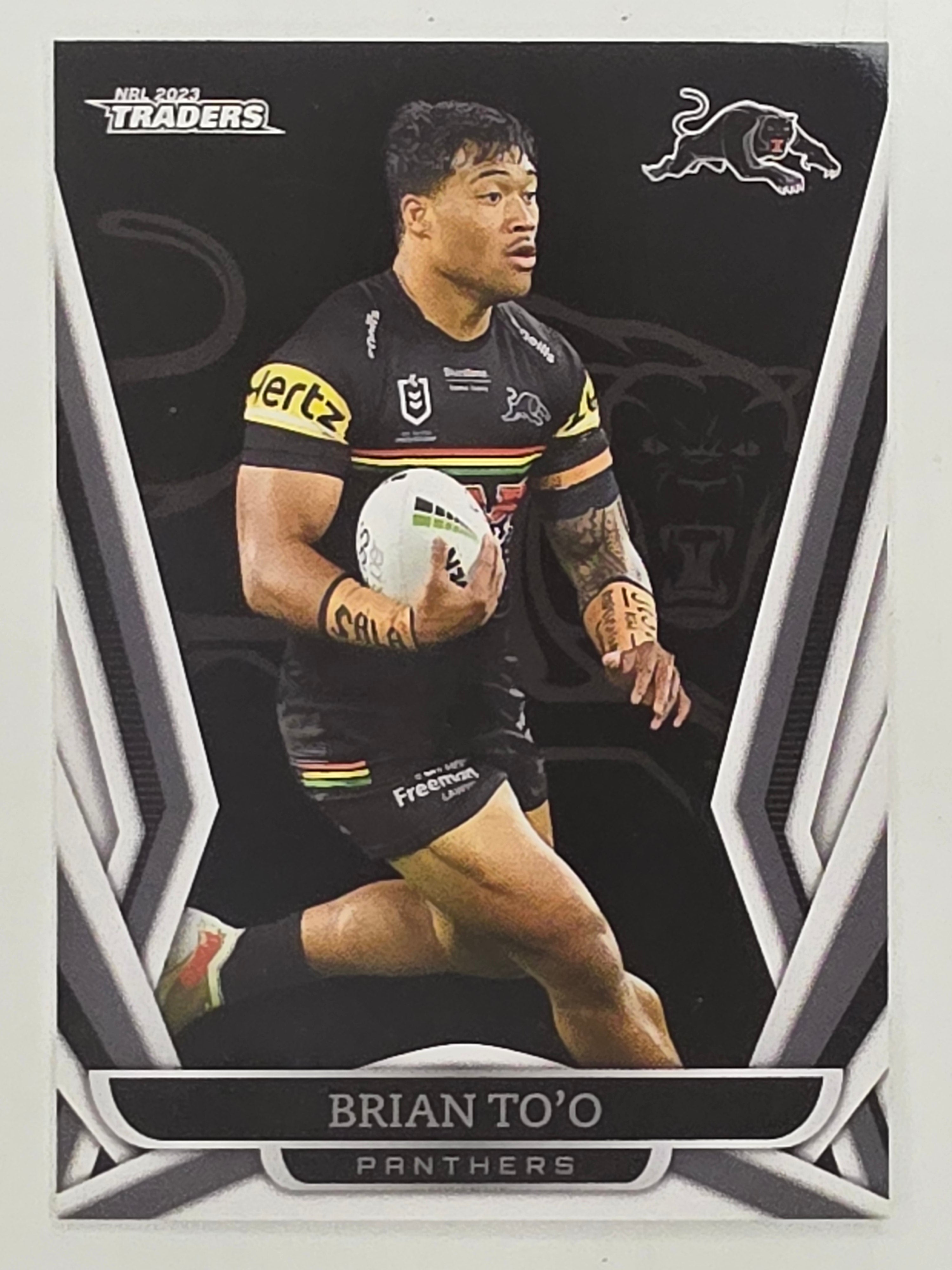 NRL 2023 Traders Titanium Base Card #109 Brian To’o Penrith Panthers