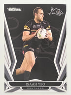 NRL 2023 Traders Titanium Base Card #110 Isaah Yeo Penrith Panthers
