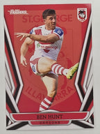 NRL 2023 Traders Titanium Base Card #124 Ben Hunt St George Illawarra Dragons