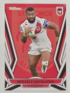 NRL 2023 Traders Titanium Base Card #128 Mikaele Ravalawa St George Illawarra Dragons