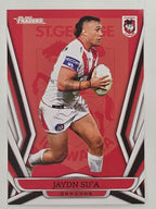 NRL 2023 Traders Titanium Base Card #129 Jaydn Su’a St George Illawarra Dragons