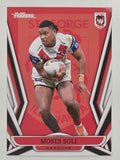 NRL 2023 Traders Titanium Base Card #130 Moses Suli St George Illawarra Dragons