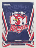 NRL 2023 Traders Titanium Base Card #131 Roosters Checklist Sydney Roosters