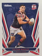 NRL 2023 Traders Titanium Base Card #134 Victor Radley Sydney Roosters