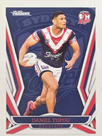 NRL 2023 Traders Titanium Base Card #137 Daniel Tupou Sydney Roosters