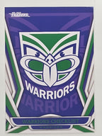NRL 2023 Traders Titanium Base Card #141 Warriors Checklist New Zealand Warriors