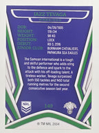 NRL 2023 Traders Titanium Base Card #149 Jazz Tevaga New Zealand Warriors