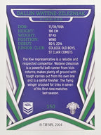 NRL 2023 Traders Titanium Base Card #150 Dallin Watene-Zelezniak New Zealand Warriors