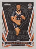 NRL 2023 Traders Titanium Base Card #160 Stefano Utoikamanu Wests Tigers
