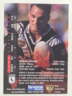 NRL 1996 Dynamic Series 1 Base Card #007 Brandon Pearson Western Suburbs Magpies Magpies