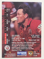 NRL 1996 Dynamic Series 1 Base Card #018 Rod Wishart Illawarra Steelers