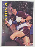 NRL 1996 Dynamic Series 1 Base Card #019 David Gillespie Manly Warringah Sea Eagles